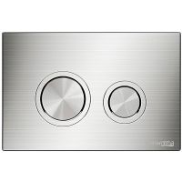 Инсталляция WasserKRAFT Abens 20TLT.010.ME.WH.BN01 для унитаза Белое стекло с клавишей смыва Никель — фото 3, Инсталляции для унитазов