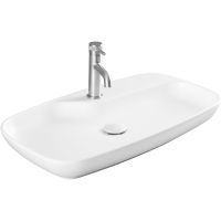 Раковина Allen Brau Liberty 2 70 4.32011.21 Белая матовая — фото 1, Раковины накладные