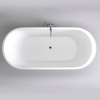 Акриловая ванна Black&White Swen 170x80 105sb00 без гидромассажа — фото 3, Ванны