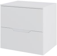 Тумба под раковину Orange Line 60 Li-60TuwMDF подвесная Белая матовая — фото 1, Тумбы под раковину