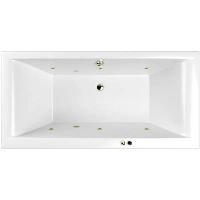 Акриловая ванна Whitecross Savia Duo 170x80 0103.170080.100.SOFT.BR с гидромассажем — фото 1, Ванны