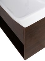 Тумба под раковину BelBagno Neon 50 NEON-500-1C-SO-RS подвесная Rovere Scuro — фото 7, Тумбы под раковину