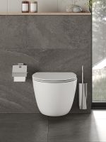 Комплект унитаза с инсталляцией Orange CI07-100W+APB200 с сиденьем Микролифт и клавишей смыва Хром глянцевый — фото 8, Комплекты унитаз + инсталляция