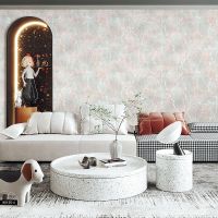 Обои Roberto Borzagi King 90120-4 Винил на флизелине (1,06*10) Голубой/Розовый, Мрамор — фото 2, Обои для стен