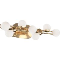 Настенный светильник Maytoni Modern Tessara MOD081WL-L13G3K Белый Золото — фото 1, Светильники