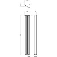 Ствол Европласт 1.16.011 125x2345x250 мм — фото 3, Колонны