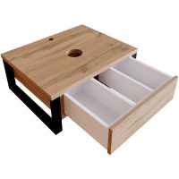 Товар: Тумба под раковину 1MarKa Grunge Loft 60П Ц0000001580 подвесная Дуб вотан - фото 4 Тумба под раковину 1MarKa Grunge Loft 60П Ц0000001580 подвесная Дуб вотан — фото 4, Мебель для ванной