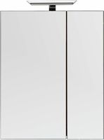 Зеркальный шкаф Aquanet Нью-Йорк 70 L Орех арт-203952 — фото 2, Зеркальные шкафы в ванную