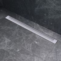 Душевой лоток AM.PM PrimeFlow 80 W02SC-P11-080-01SB с решеткой Хром матовый Cut Gradient — фото 3, Душевые лотки