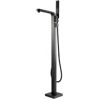 Смеситель для ванны Black&White Universe U7642GM 7642GM Gun Metal — фото 1, Смесители