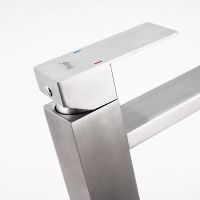 Товар: Смеситель для раковины Frap H802 F10802-2 Сатин - фото 6 Смеситель для раковины Frap H802 F10802-2 Сатин — фото 6, Смесители