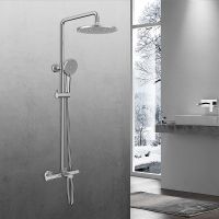 Душевая система Vincea Esse с термостатом Хром арт-VSFS-1E1TCH — фото 4, Душевые стойки