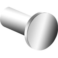 Крючок Nofer Verona 16873.B Хром — фото 1, Крючки для полотенец