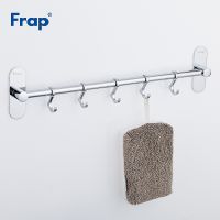 Товар: Вешалка для полотенец Frap F38 F3816-5 Хром - фото 3 Вешалка для полотенец Frap F38 F3816-5 Хром — фото 3, Крючки для полотенец