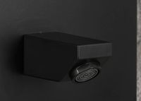 Душевая панель Frap F24005-6 с гидромассажем Черная матовая — фото 4, Душевые панели