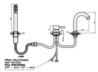 Смеситель на борт ванны Rav Slezak Seina SE962.5Y Хром — фото 3, Смесители на борт ванны