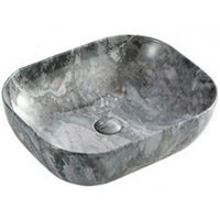 Раковина-чаша CeramaLux 50 K397G124 Серая — фото 1, Раковины накладные