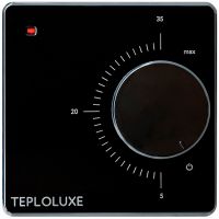 Терморегулятор Теплолюкс LC 001 Black 100023498000 Черный — фото 1, Теплые полы