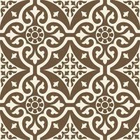 Керамогранит Etili Seramik Dorset Charcoal Black Pre-cut 45x45 см — фото 1, Керамогранит