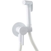 Гигиенический душ Webert Sax Evolution SE870303740 со смесителем Белый матовый — фото 1, Душевое оборудование. Душевая программа