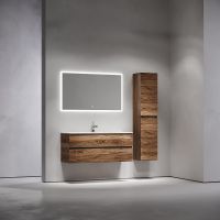 Тумба под раковину Sancos Urban 120 UR120-1ECH подвесная Дуб чарльстон — фото 5, Тумбы под раковину