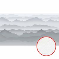 Фреска Ortograf Горы 33629 Фактура бархат FX Флизелин (5,5*3) Серый, Горы/Абстракция — фото 1, Фрески