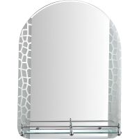 Зеркало Frap 45 F694 Серое — фото 1, Зеркала в ванную комнату