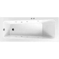 Акриловая ванна Excellent Ava 160x70 WAEX.AVA16.SOFT.CR с гидромассажем — фото 1, Ванны
