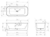Товар: Акриловая ванна Abber 170х75 AB9363-1.7 без гидромассажа - фото 4 Акриловая ванна Abber 170х75 AB9363-1.7 без гидромассажа — фото 4, Ванны