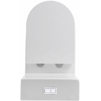 Товар: Унитаз компакт beWash Aldo BKBWT401670 Белый матовый с бачком и сиденьем Микролифт - фото 7 Унитаз компакт beWash Aldo BKBWT401670 Белый матовый с бачком и сиденьем Микролифт — фото 7, Унитазы