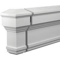 Внешний угол Европласт 4.81.012 207x365x207 мм — фото 1, Фасадный декор