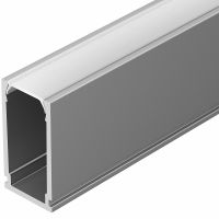 Профиль алюминиевый Arlight 023857 накладной для контурной подсветки Серебристый — фото 1, Профили для светодиодных лент