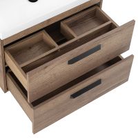 Тумба под раковину BelBagno Aurora 70 AURORA-700-2C-SO-RT подвесная Rovere Tabacco — фото 7, Тумбы под раковину