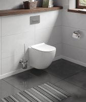 Товар: Унитаз Koller Pool Round RN-0520-RW подвесной с сиденьем Микролифт - фото 2 Унитаз Koller Pool Round RN-0520-RW подвесной с сиденьем Микролифт — фото 2, Унитазы