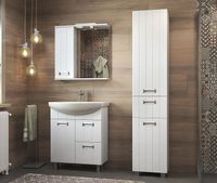 Тумба под раковину Vigo Diana 70 tn.DIA.BAL.70.1D.2Y Белая — фото 5, Мебель для ванной