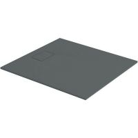 Душевой поддон из искусственного камня Excellent Lavano 100x100 BREX.1102.100.100.CON Бетон — фото 1, Душевые поддоны