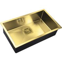 Кухонная мойка ZorG Bronze SZR-7444 BRONZE Бронза — фото 1, Кухонные мойки