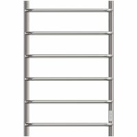 Электрический полотенцесушитель Point Ника PN08848 П6 400x800 диммер справа Хром — фото 1, Электрические полотенцесушители