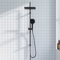 Товар: Душевая система Damixa Merkur 940000300 Черная матовая - фото 3 Душевая система Damixa Merkur 940000300 Черная матовая — фото 3, Душевое оборудование. Душевая программа