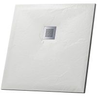 Душевой поддон из искусственного камня Grossman Strong 100x100 GR-S1100100Q Белый — фото 1, Душевые поддоны из искусственного камня