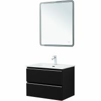 Товар: Тумба под раковину Aquanet Вега 70 329596 подвесная Черная матовая - фото 8 Тумба под раковину Aquanet Вега 70 329596 подвесная Черная матовая — фото 8, Мебель для ванной