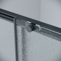 Товар: Душевая дверь Grossman Style 130 100.K33.05.130.21.02 профиль Черный матовый стекло шиншилла - фото 7 Душевая дверь Grossman Style 130 100.K33.05.130.21.02 профиль Черный матовый стекло шиншилла — фото 7, Раздвижные душевые двери