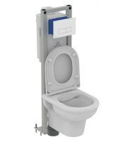 Товар: Унитаз Ideal Standard Exacto Rimless R002601 подвесной с сиденьем Микролифт - фото 3 Унитаз Ideal Standard Exacto Rimless R002601 подвесной с сиденьем Микролифт — фото 3, Унитазы