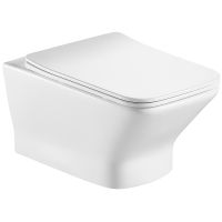 Унитаз Hansmann keramik Trio УНИ0012 подвесной с сиденьем Микролифт — фото 1, Унитазы