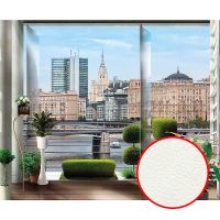 Фреска Ortograf Небоскребы 33051 Фактура флок FLK Флизелин (3,3*2,7) Разноцветный, Город — фото 1, Фрески