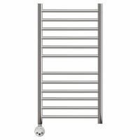 Электрический полотенцесушитель Point Аврора PN10148SE П12 400x800 левый/правый Хром — фото 2, Электрические полотенцесушители