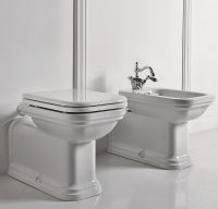 Биде Kerasan Waldorf 4120K1bi/cr*1 Белое — фото 4, Биде