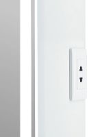 Зеркальный шкаф Континент Allure LED 55 L МВК002 с подсветкой Белый — фото 6, Зеркальные шкафы в ванную