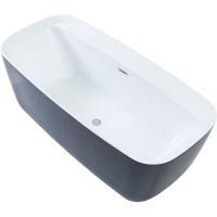 Товар: Акриловая ванна Aquanet Family Fine 95778-MW-MB 170x78 293080 Черная матовая без гидромассажа - фото 3 Акриловая ванна Aquanet Family Fine 95778-MW-MB 170x78 293080 Черная матовая без гидромассажа — фото 3, Акриловые ванны