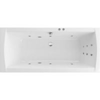 Акриловая ванна Excellent Aquaria Lux 180x80 WAEX.AQU18.LINE.CR с гидромассажем — фото 1, Ванны